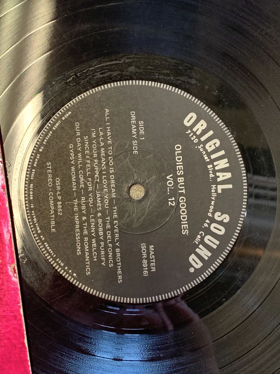 Various – Oldies But Goodies - Vol. 12 (Original Sound)