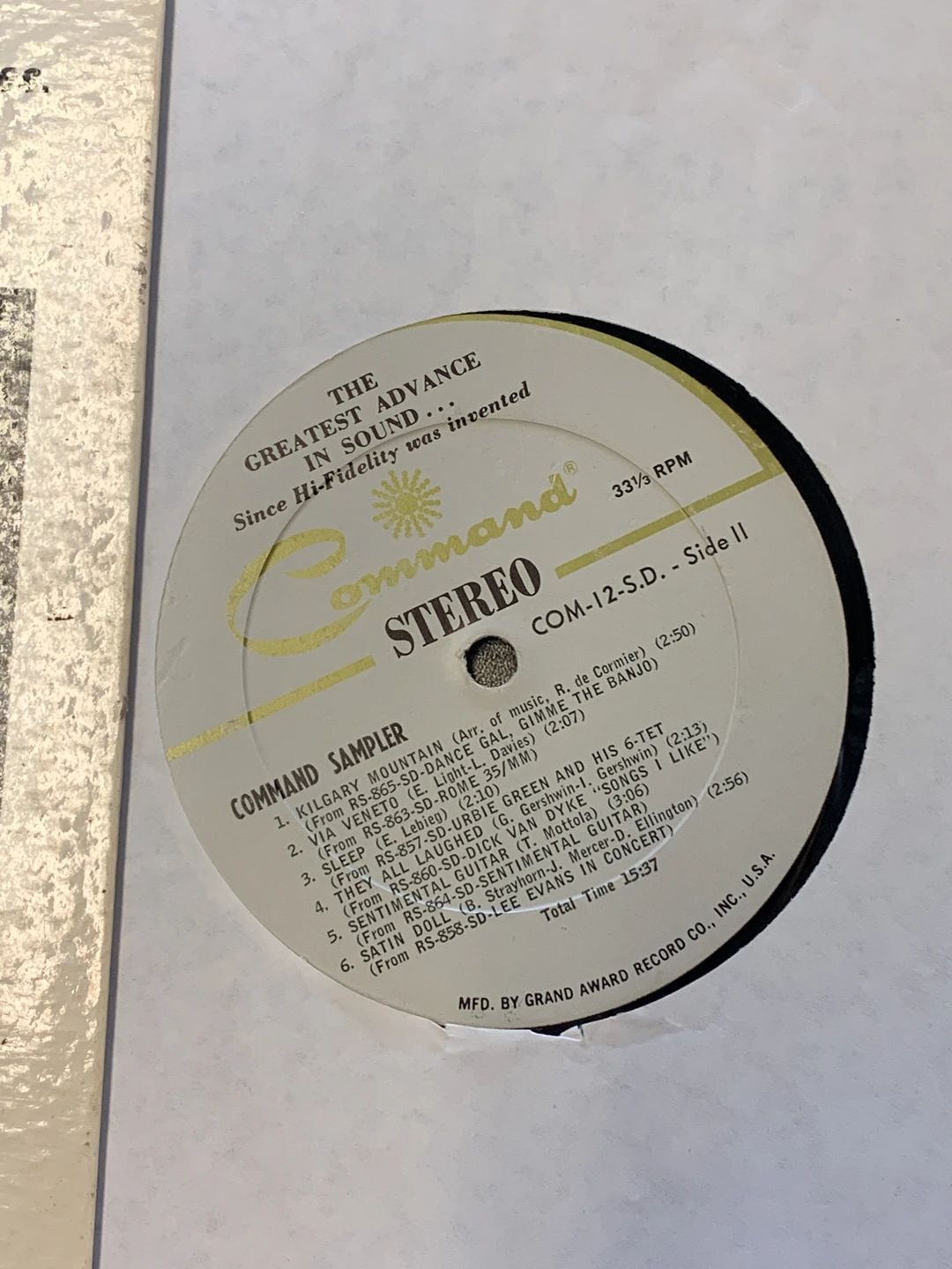 Various – Command Sampler Volume 12 (1964, Command)
