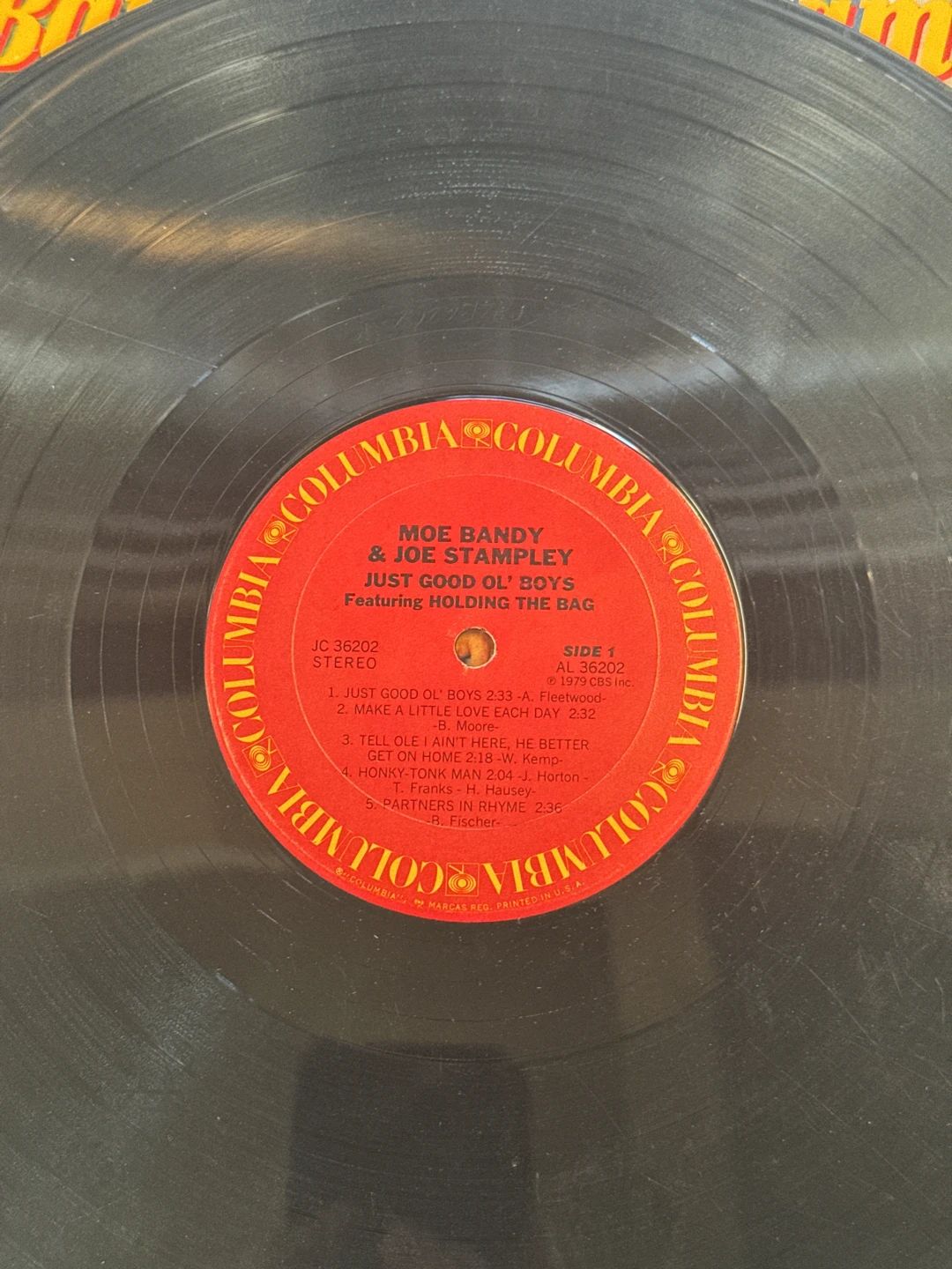 Moe Bandy & Joe Stampley – Just Good Ol' Boys (1979, Columbia)