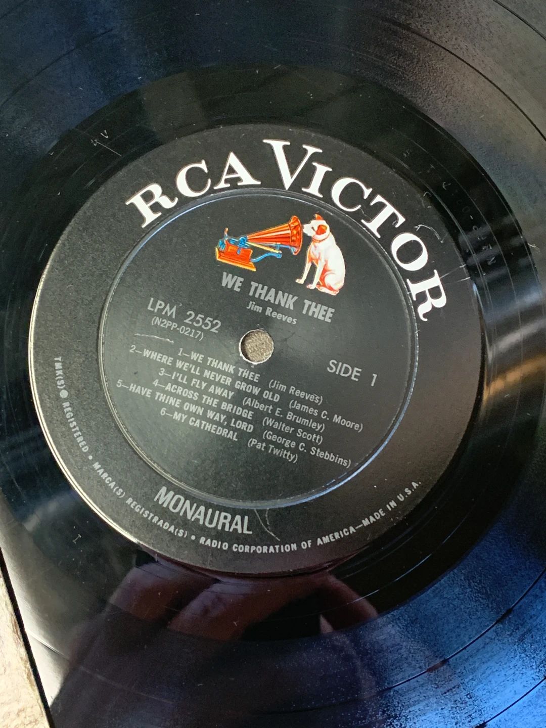 Jim Reeves – We Thank Thee (RCA Victor)