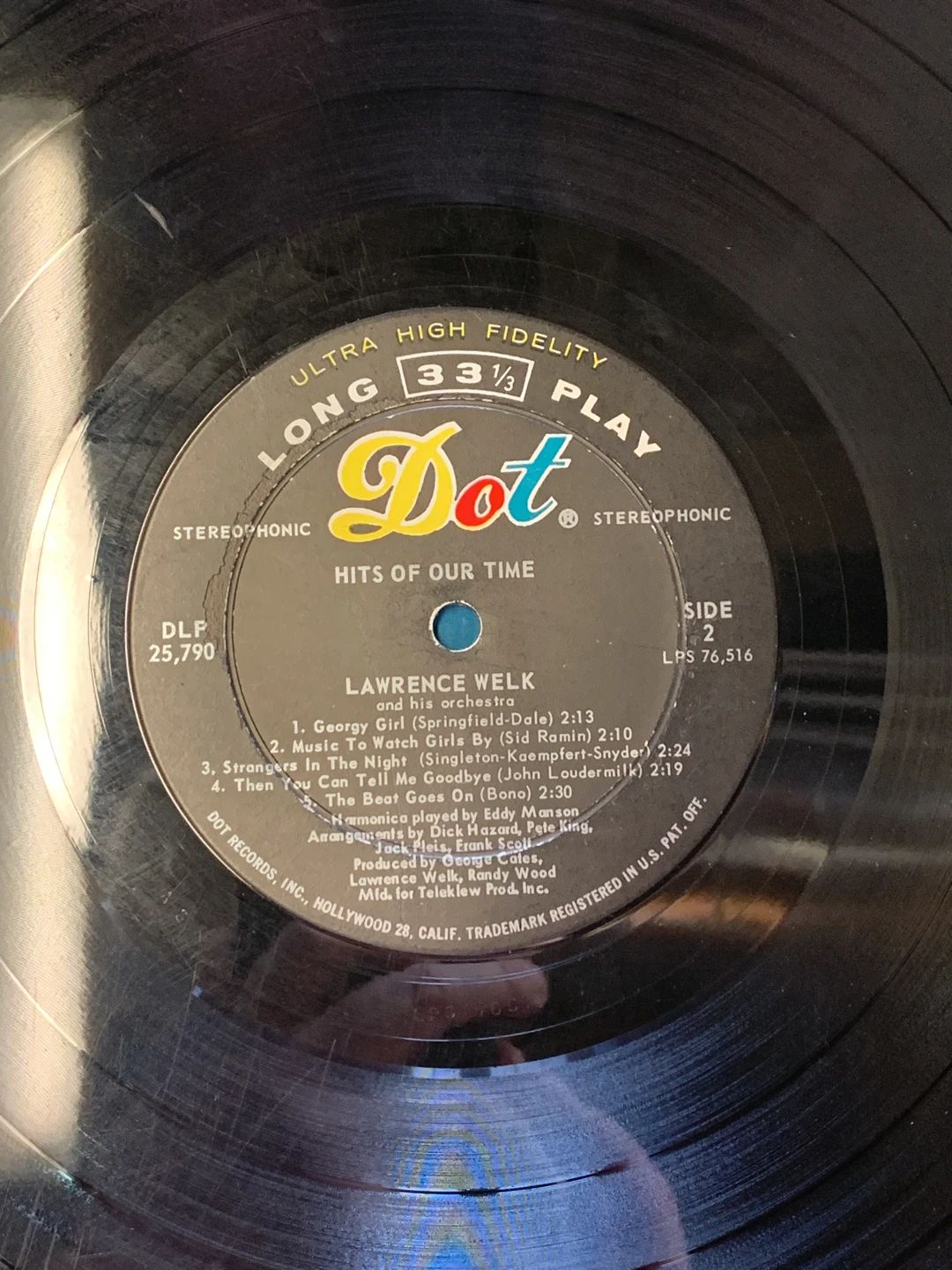 Lawrence Welk – Lawrence Welk's Hits Of Our Time (1967, Dot Records)
