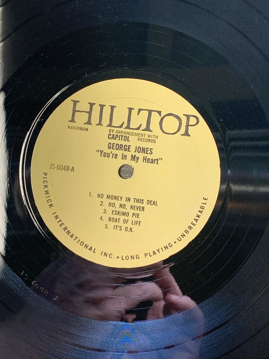 George Jones (2) – You're In My Heart (1968, Hilltop)
