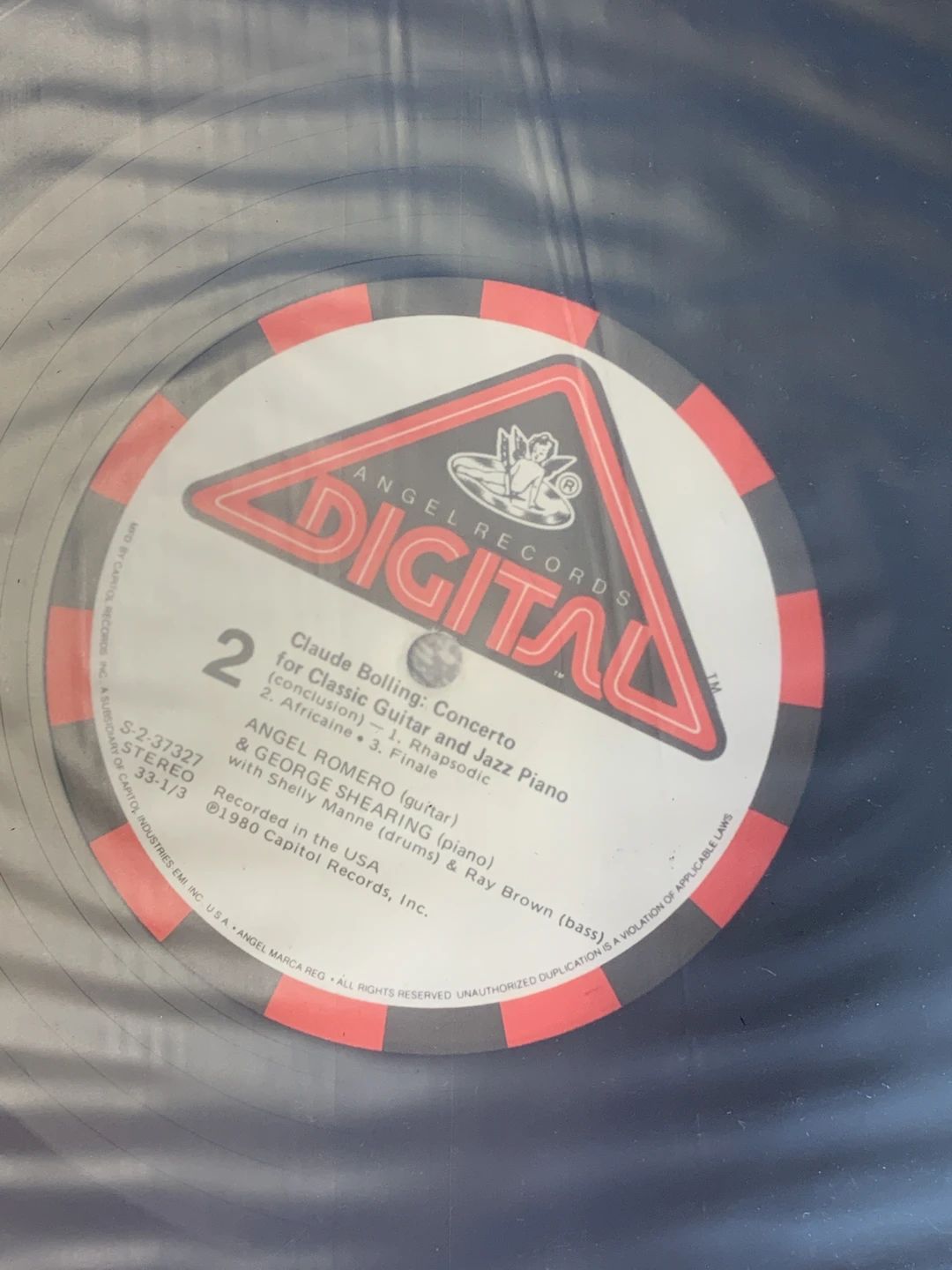 Claude Bolling|Angel Romero (2)|George Shearing – Concerto For Classic Guitar And Jazz Piano (1980, Angel Records)