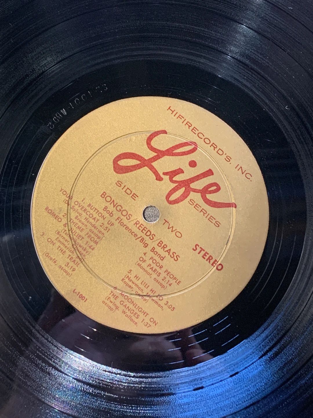 Various – Bongos / Reeds / Brass (1961, Directional Sound)