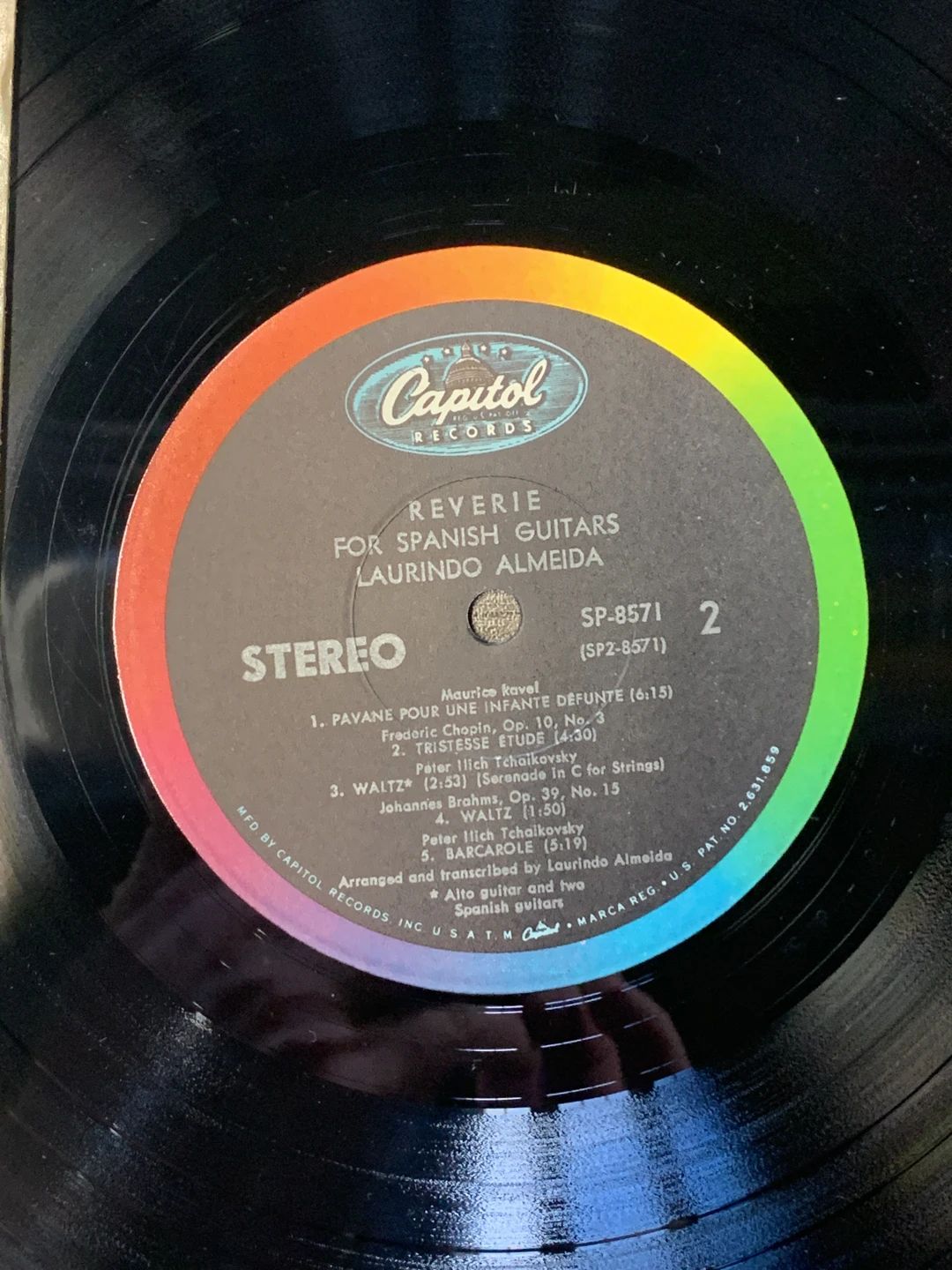 Laurindo Almeida – Reverie For Spanish Guitars (1962, Capitol Records)