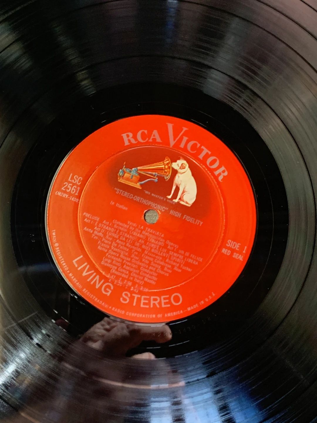 Giuseppe Verdi|Anna Moffo|Richard Tucker (2)|Robert Merrill|Orchestra Del Teatro Dell'Opera Di Roma|Coro Del Teatro Dell'Opera Di Roma|Fernando Previtali – La Traviata Highlights (1961, RCA Victor Red Seal)