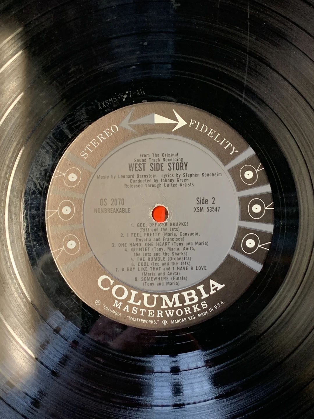 Leonard Bernstein – West Side Story (The Original Sound Track Recording) (1961, Columbia Masterworks)