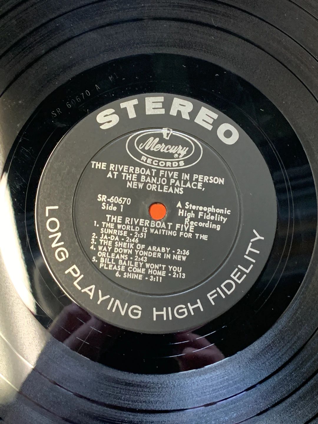 River Boat Five, The – In Person At The Banjo Palace, New Orleans (1962, Mercury)