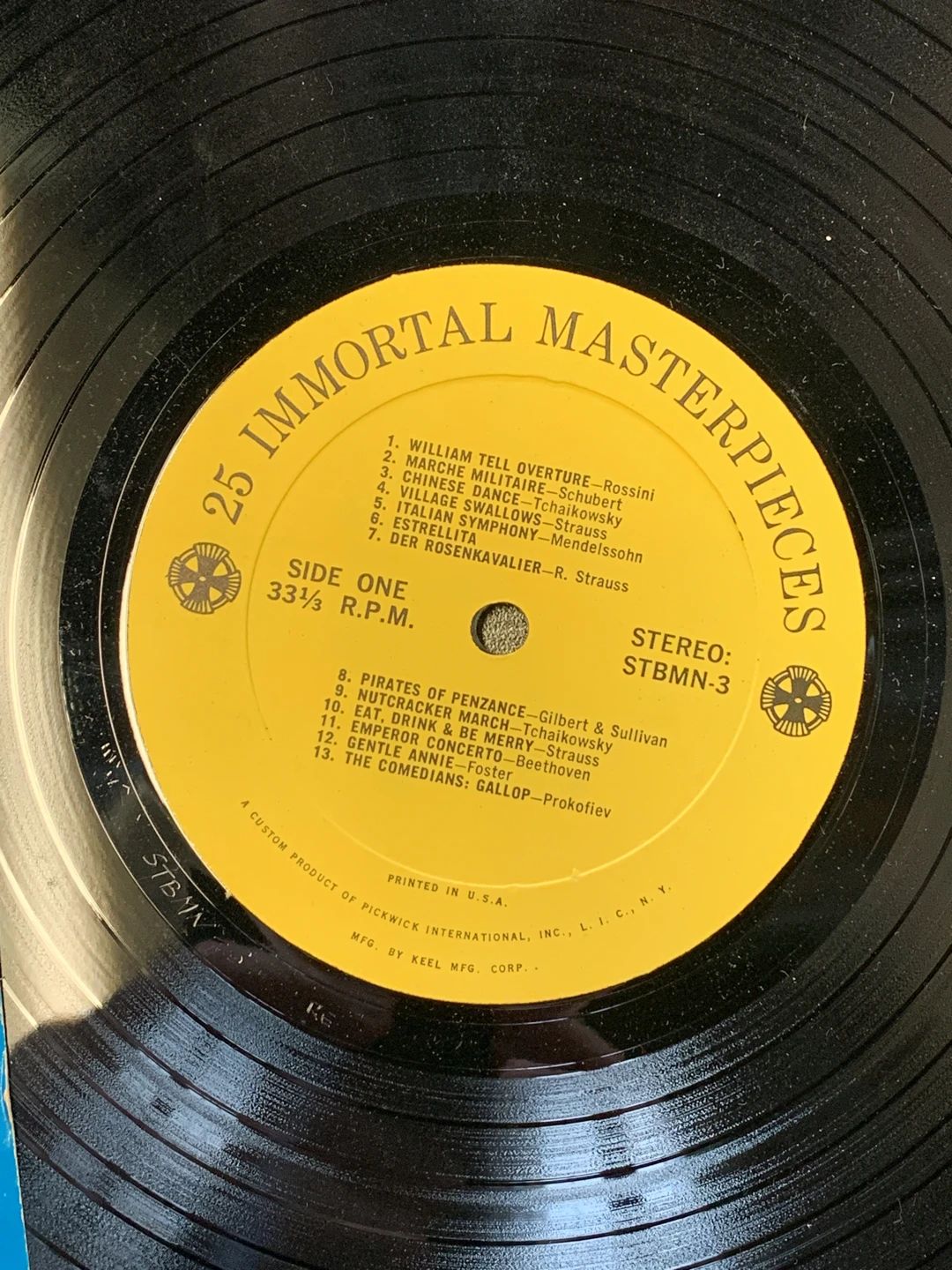 Various – 25 Immortal Masterpieces (1978, The Franklin Mint Record Society)