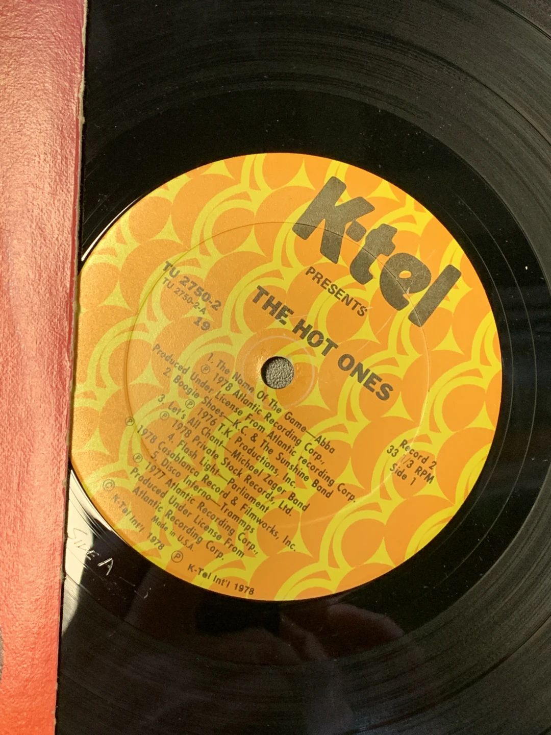 Various – The Hot Ones (1978, K-Tel)