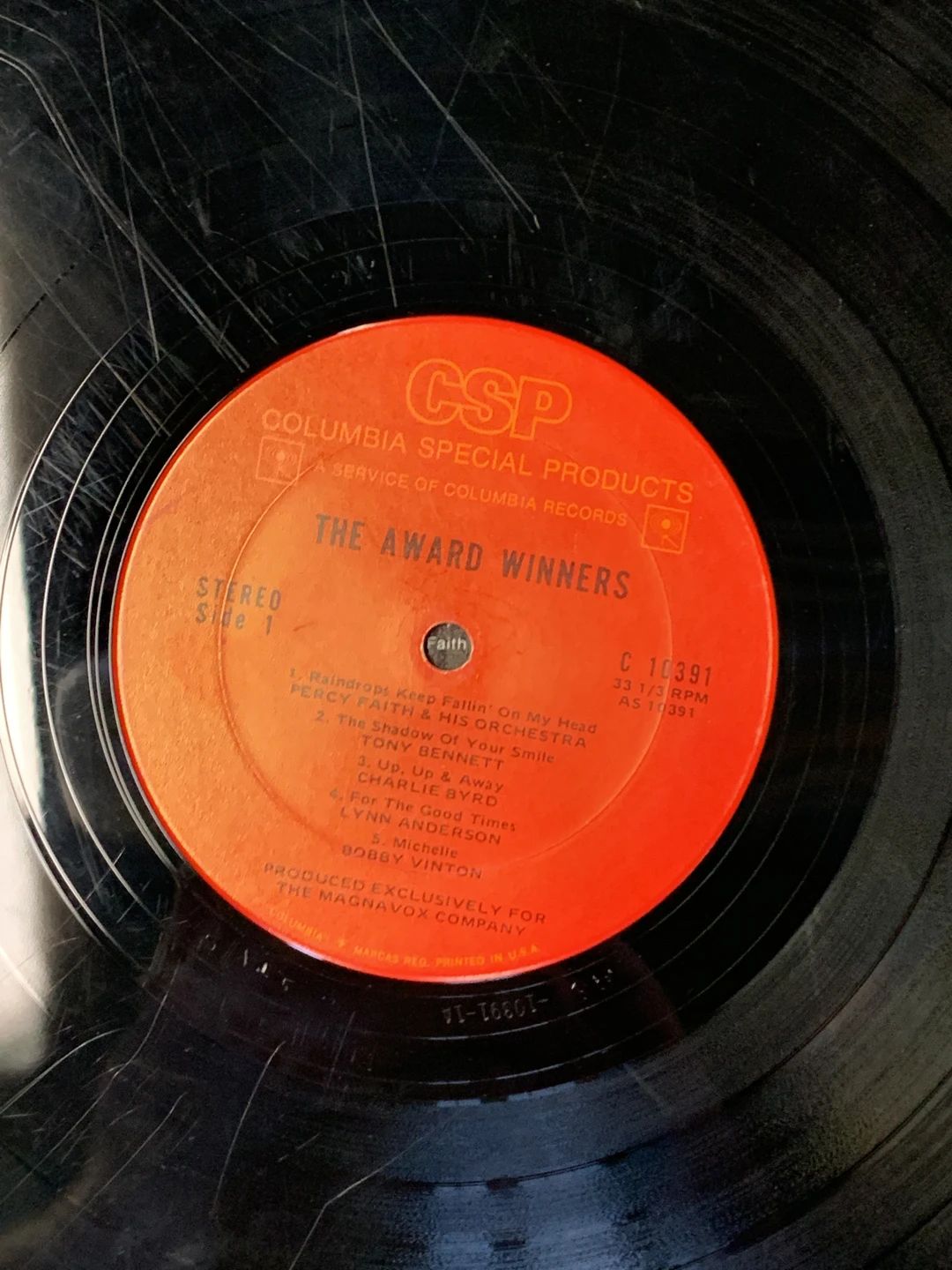 Various – The Award Winners (1971, Columbia Special Products)