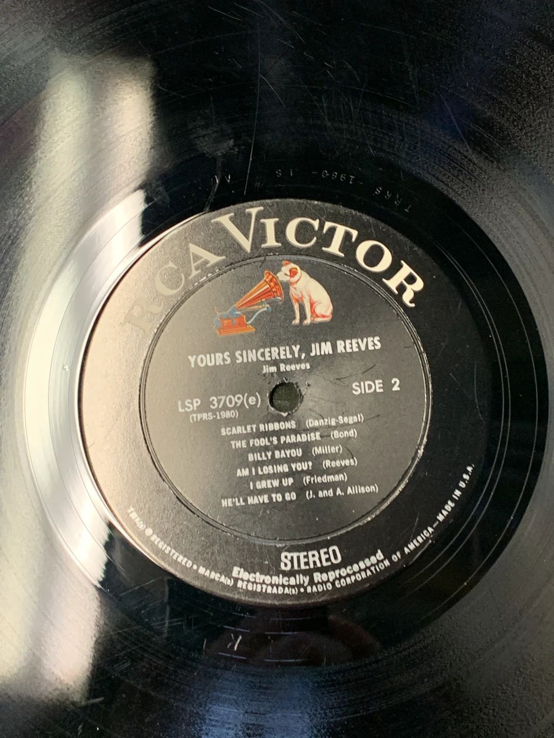 Jim Reeves – Yours Sincerely, Jim Reeves (1966, RCA Victor)