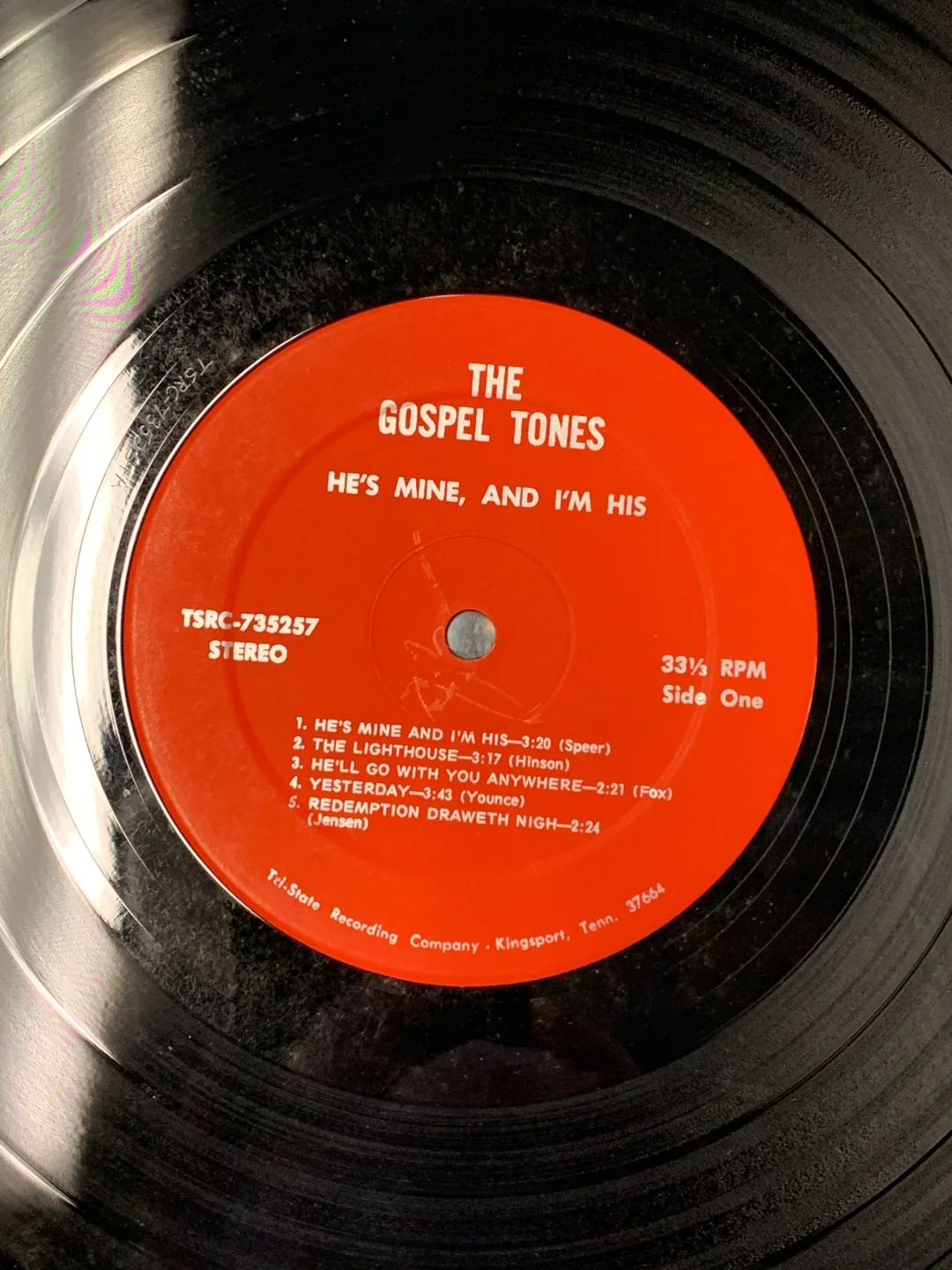 Gospel Harmoneers (2), The – I'm His, He's Mine (2009, Tompkins Square)