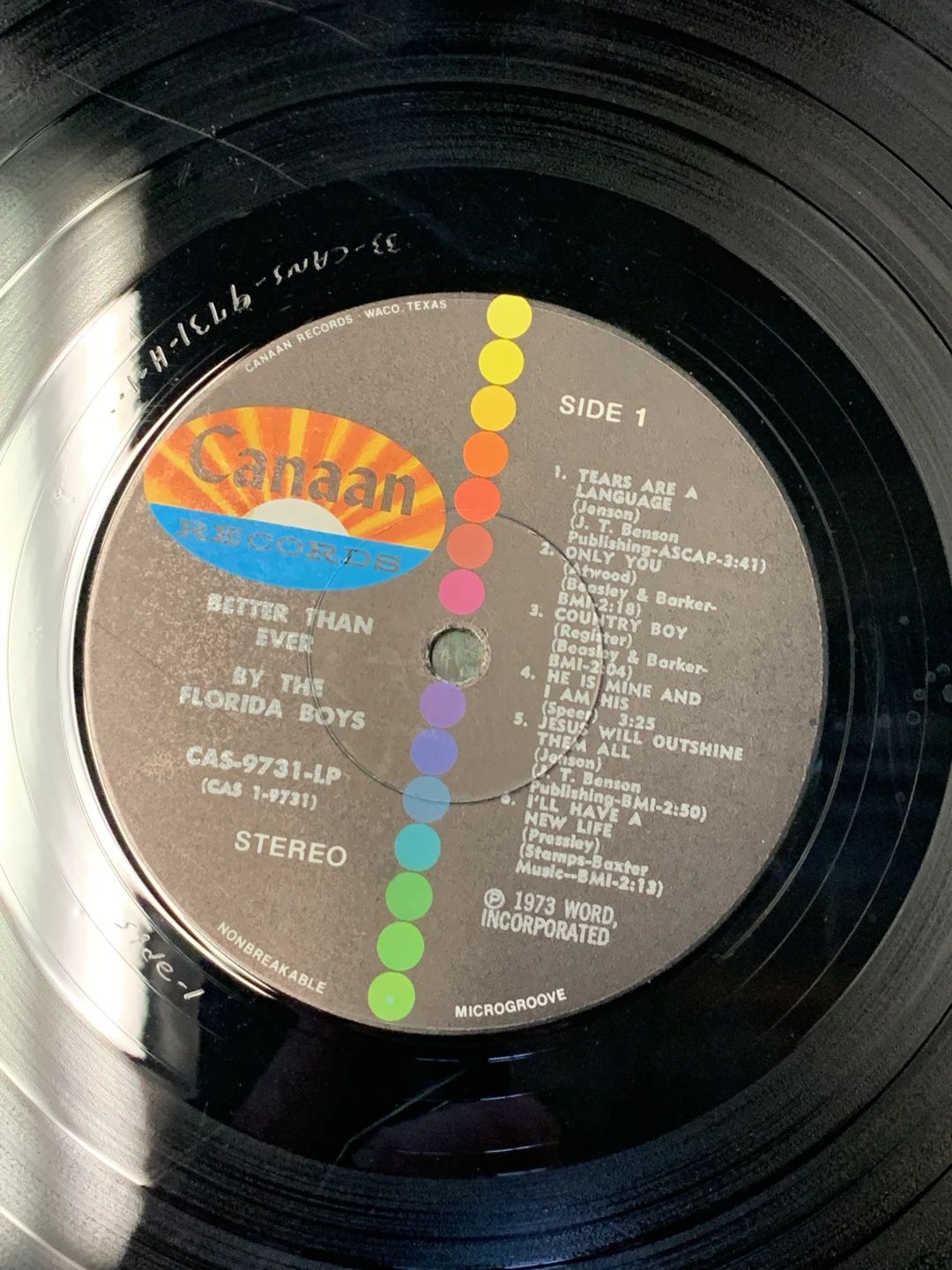 Florida Boys, The – Better Than Ever (1973, Canaan Records)