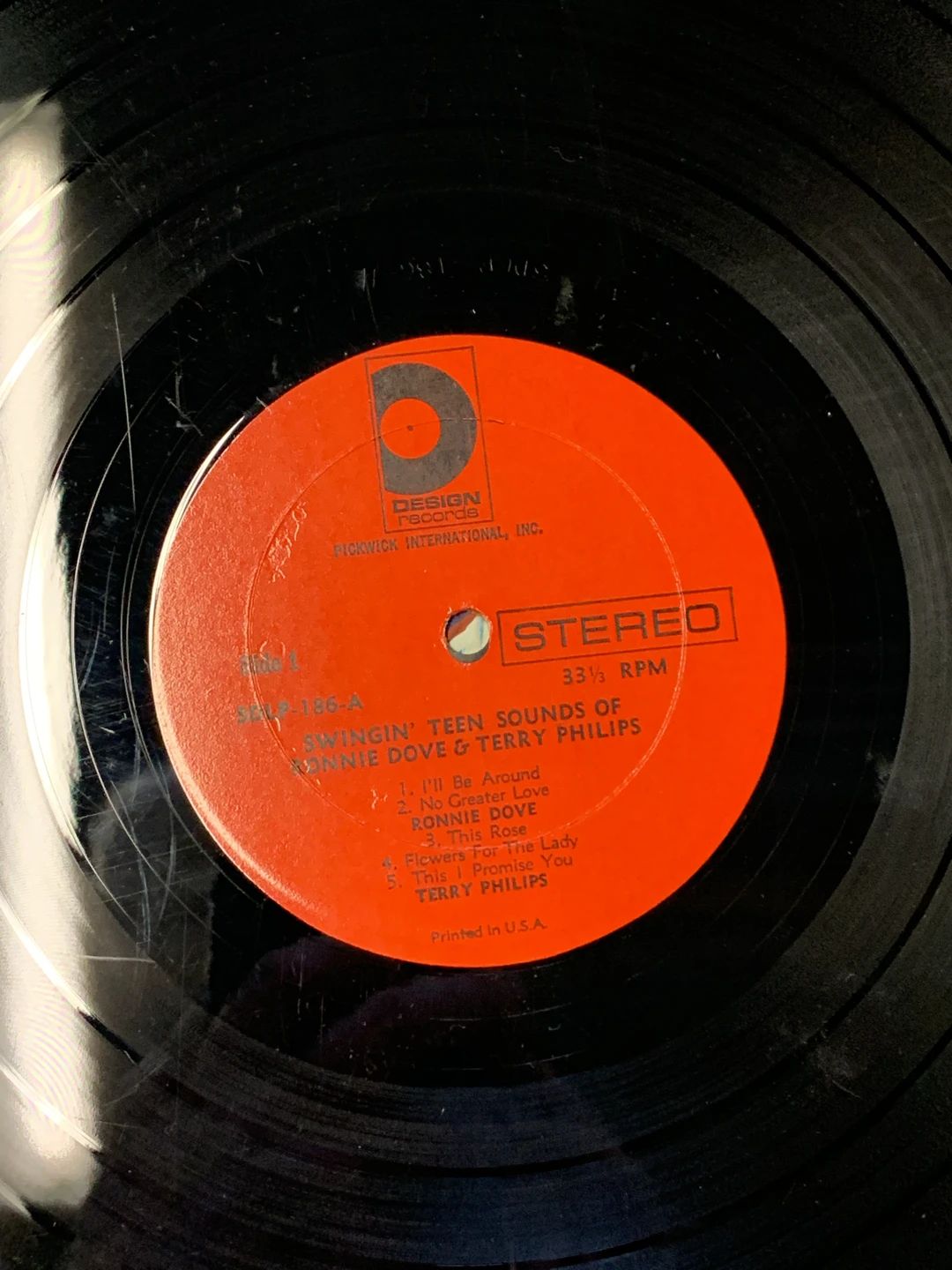Ronnie Dove|Terry Philips – Swingin' Teen Sounds Of Ronnie Dove & Terry Phillips (1964, Stereo Spectrum Records)