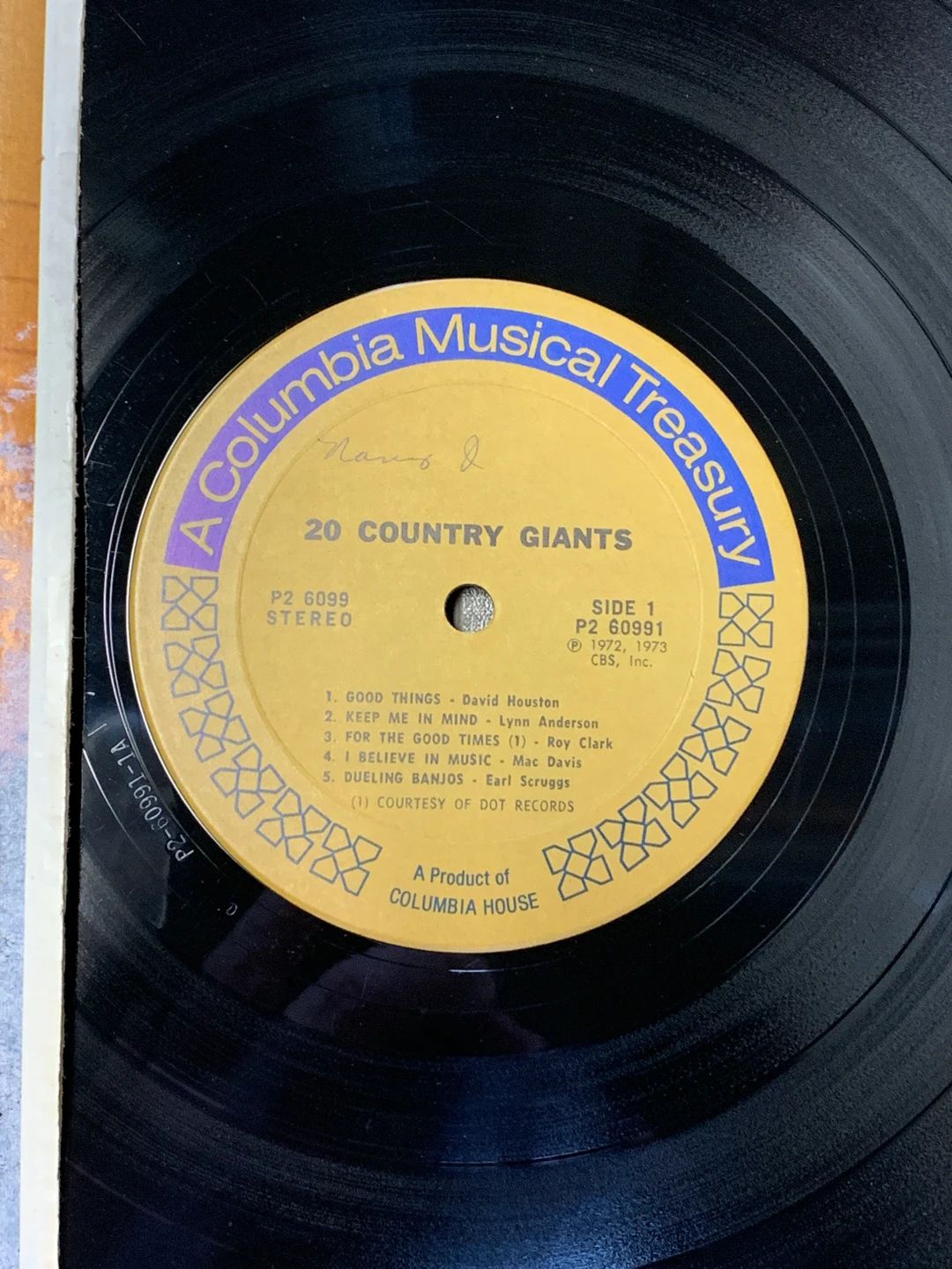 Various – 20 Country Giants (1972, Columbia House)