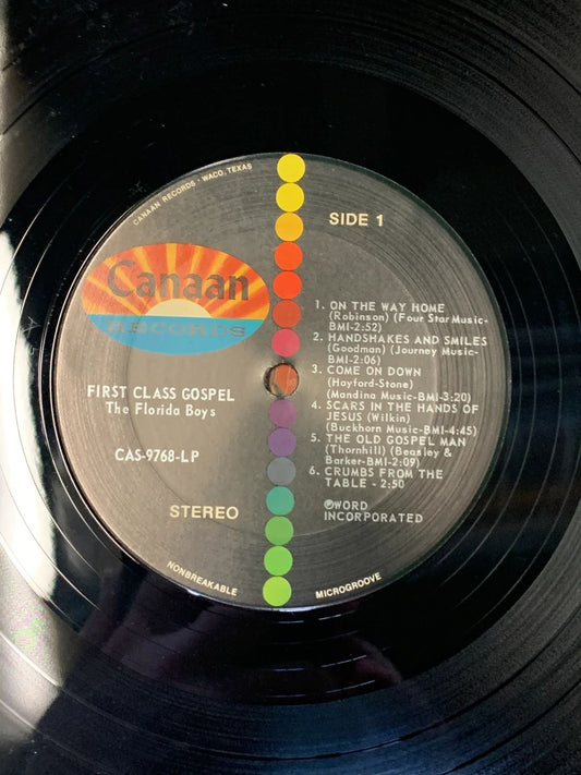Florida Boys, The – First Class Gospel (1975, Canaan Records)