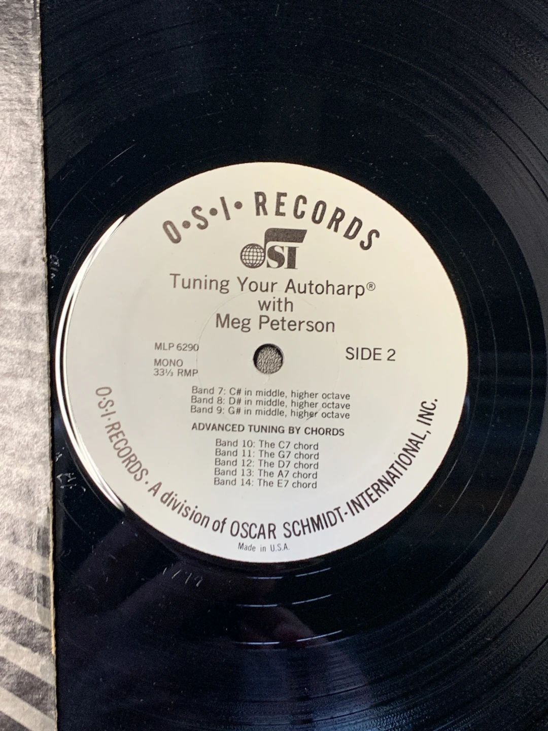 Meg Peterson – Tuning Your Autoharp (O.S.I. Records)