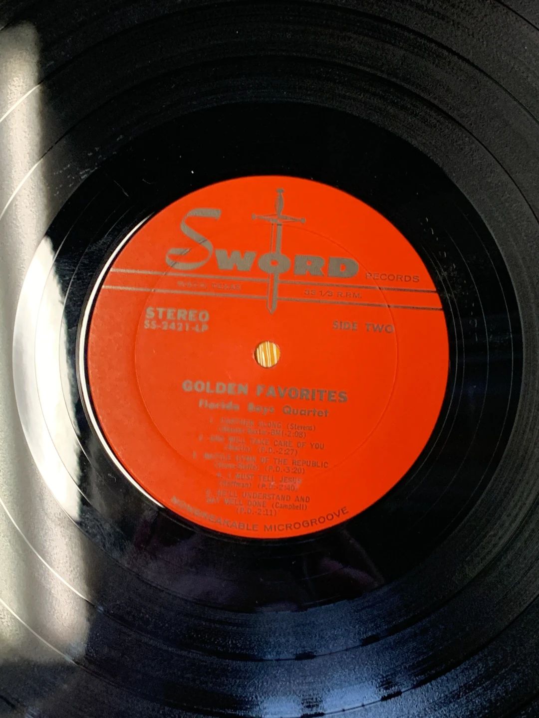 Florida Boys – Golden Favorites (1967, Sword Records)