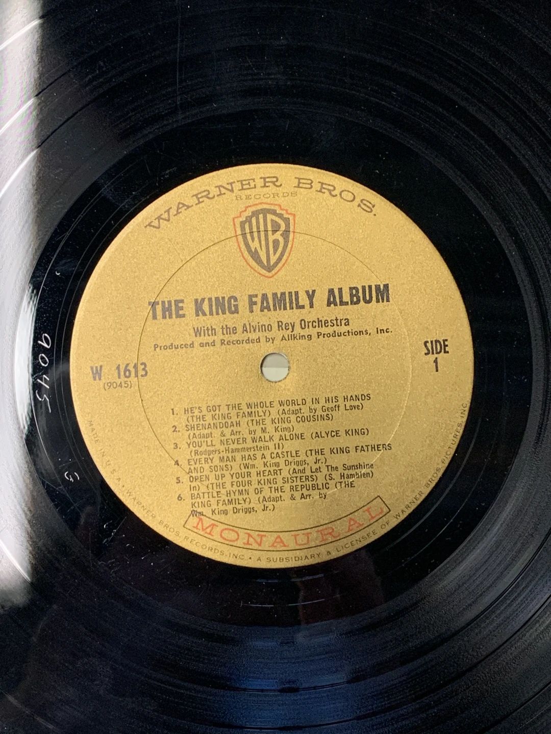 King Family, The – The King Family Album (1965, Warner Bros. Records)