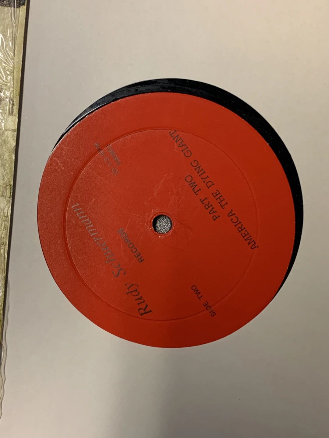 Evangelist Rudy Schuermann – America The Dying Giant (1970, Rudy Schuermann Records)