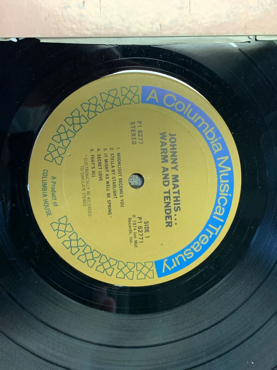 Johnny Mathis – Warm And Tender (1974, Columbia House)