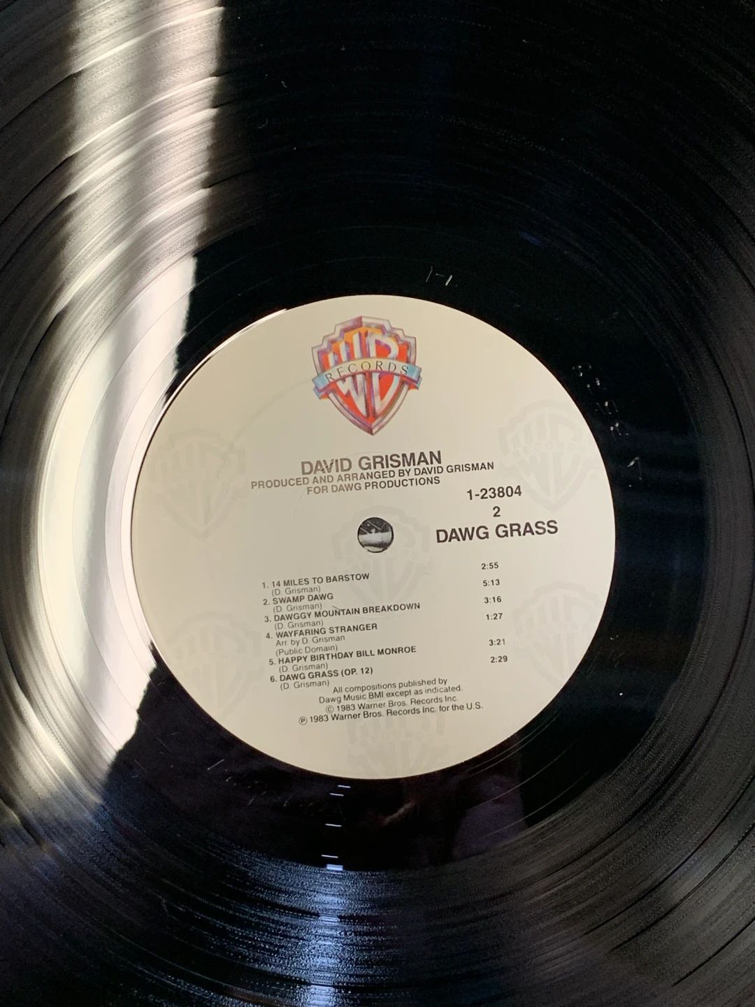 David Grisman – Dawg Jazz / Dawg Grass (1983, Warner Bros. Records)