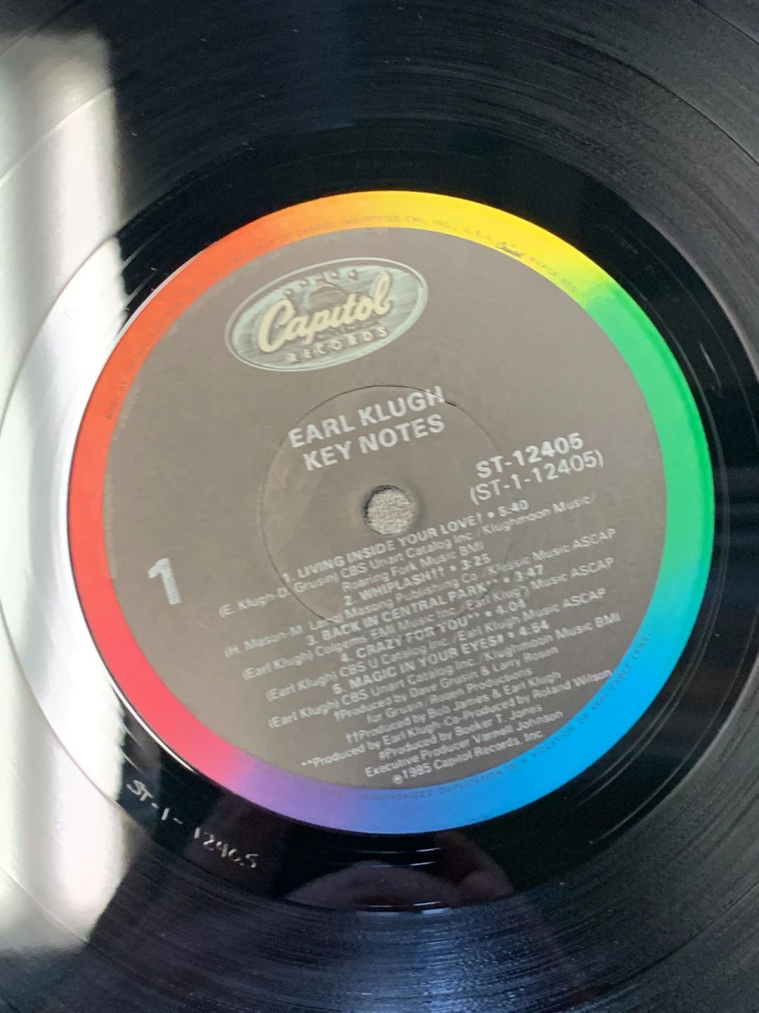Earl Klugh – Key Notes (1985, EMI)
