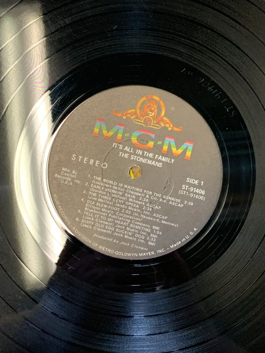 Stonemans, The – All In The Family (1968, MGM Records)