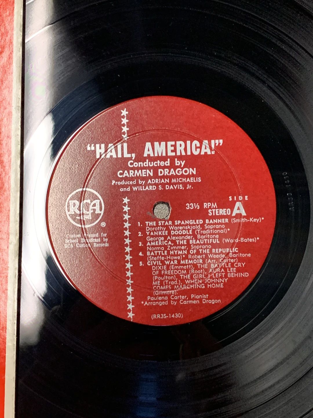 Carmen Dragon – Hail, America! (1964, RCA)