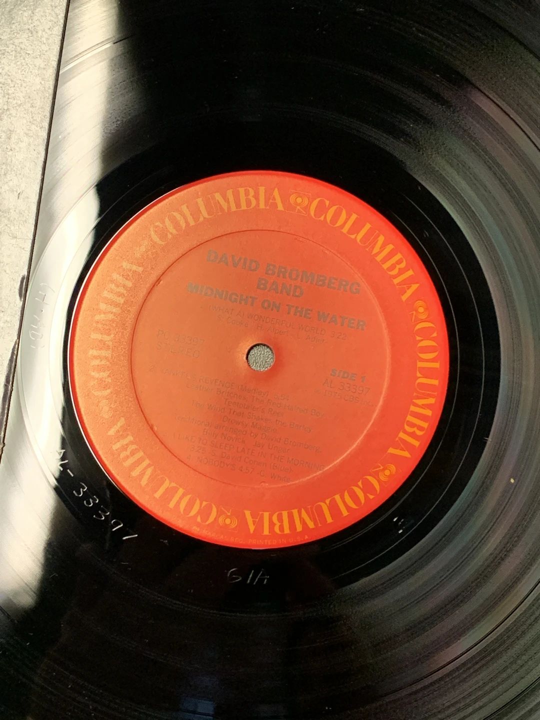 David Bromberg Band – Midnight On The Water (1975, Columbia)