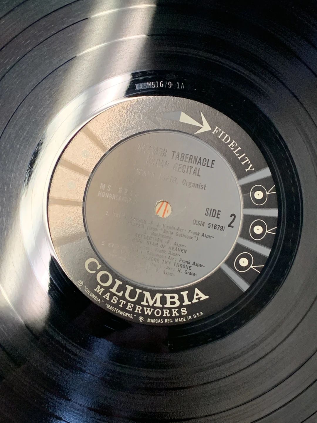 Frank W. Asper – Mormon Tabernacle Organ Recital (1961, Columbia Masterworks)