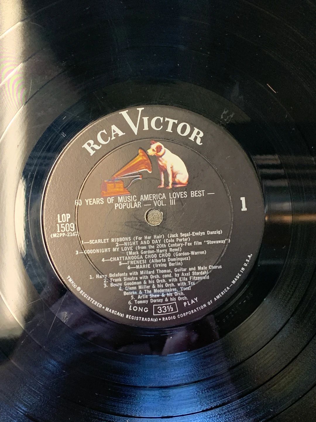 Various – 60 Years Of Music America Loves Best, Vol. III: Popular (1961, RCA Victor)