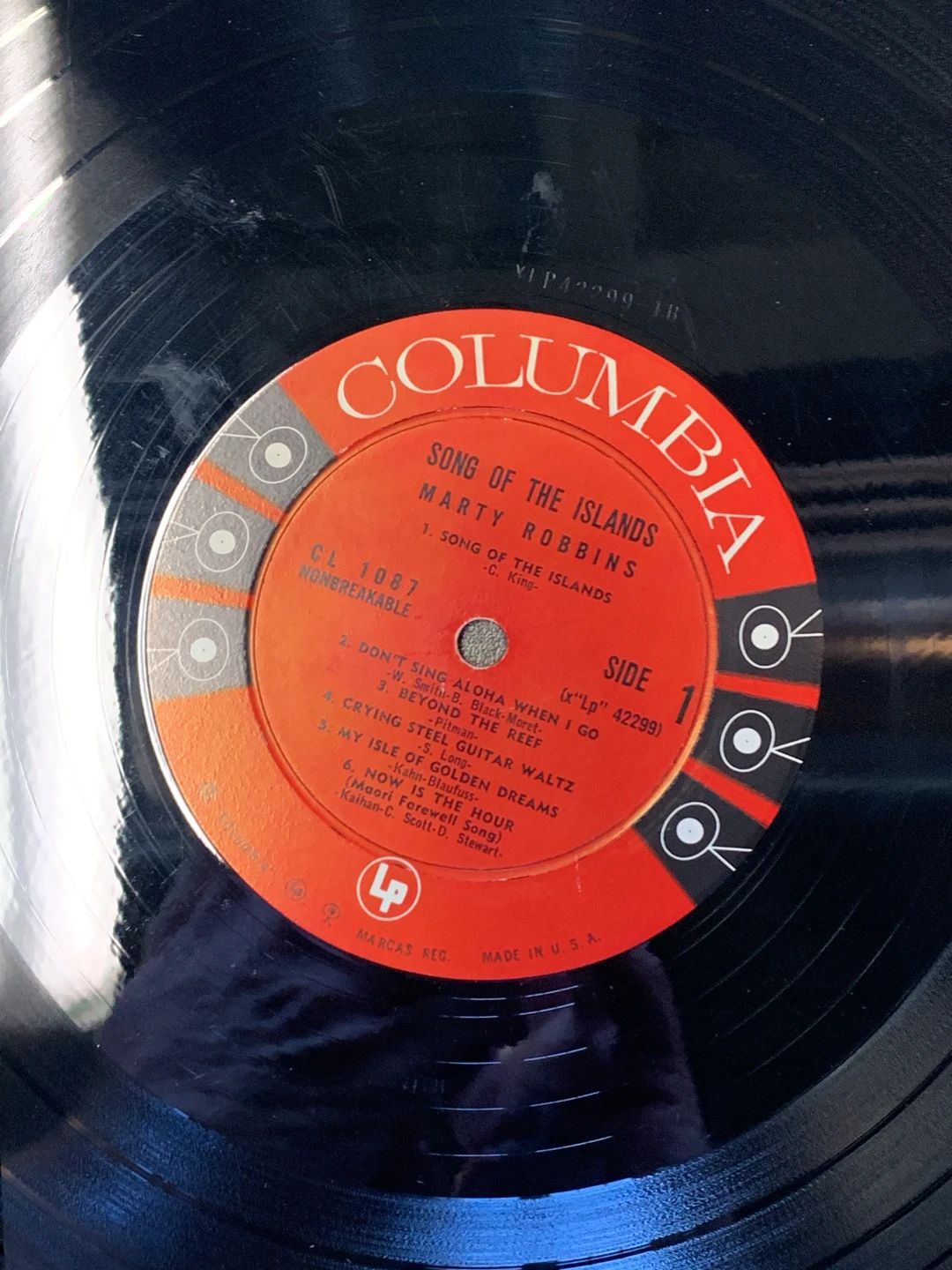 Marty Robbins – Song Of The Islands (1957, Columbia)