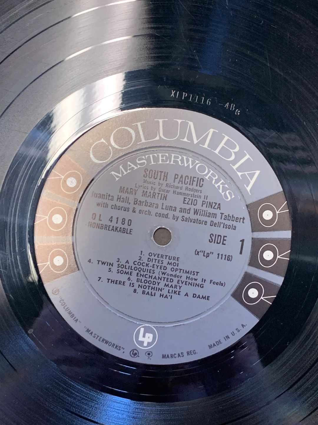 Rodgers & Hammerstein|Mary Martin|Ezio Pinza|"South Pacific" Original Broadway Cast – South Pacific (1958, Columbia Masterworks)