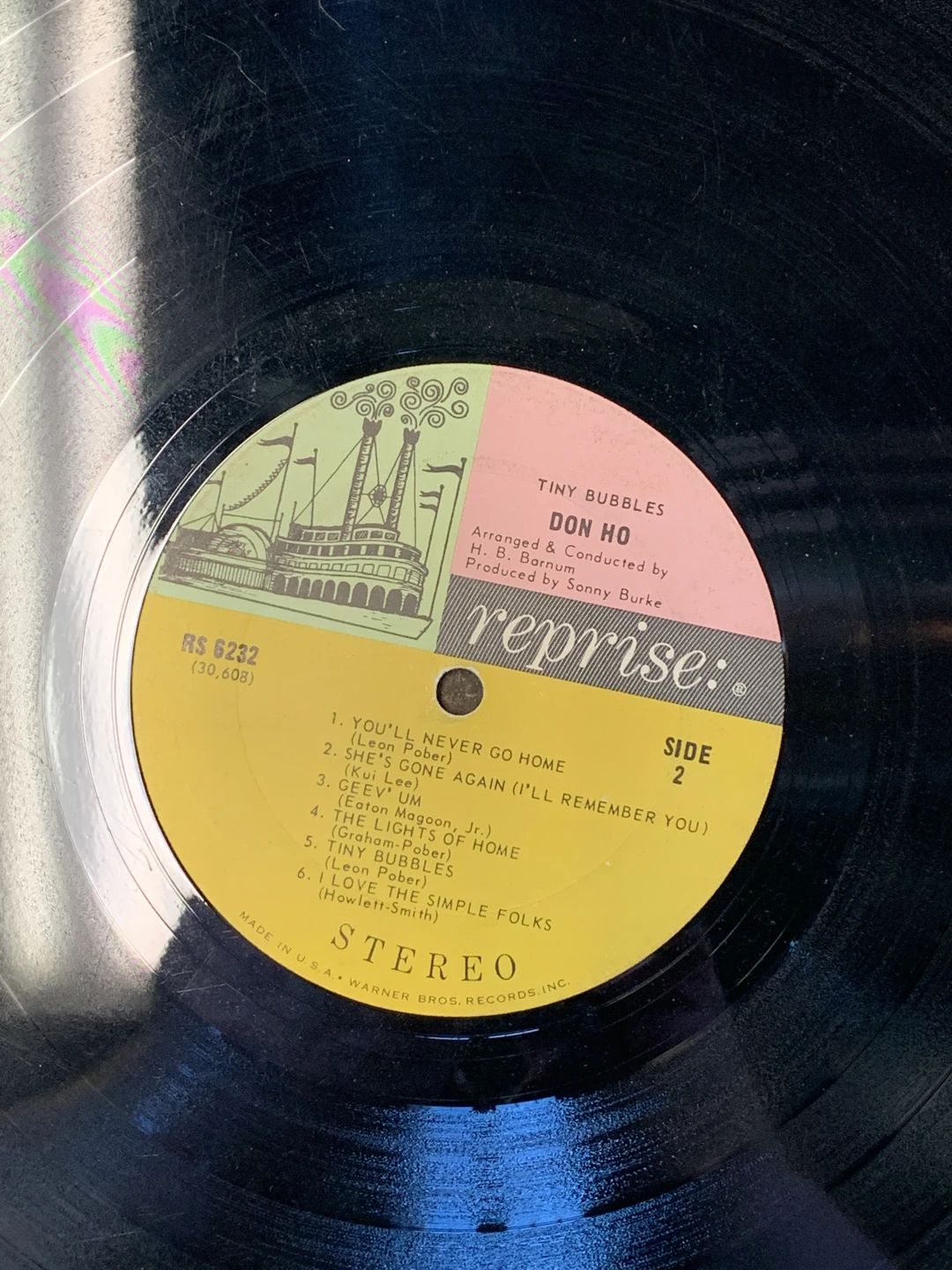 Don Ho – Tiny Bubbles (1966, Reprise Records)