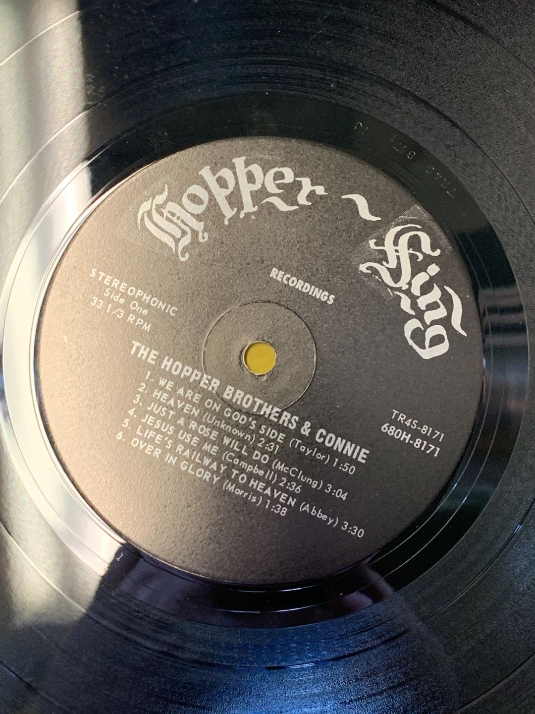 Hoppers, The – The Hopper Brothers & Connie (1974, Trail Records (2))