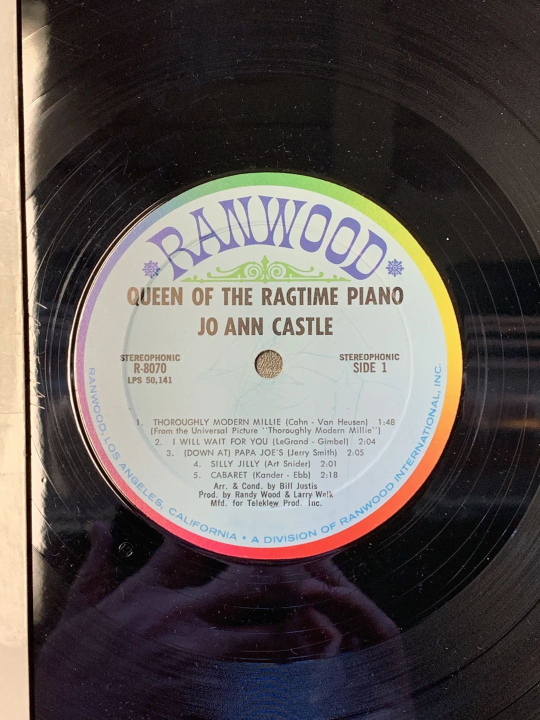 Jo Ann Castle – Queen Of The Ragtime Piano (1967, Dot Records)