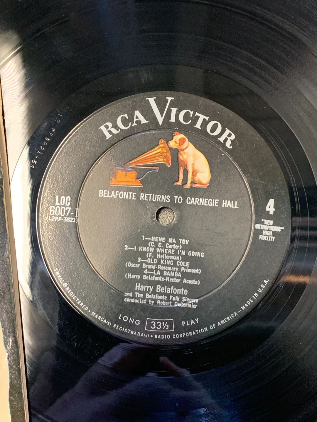 Harry Belafonte – Belafonte Returns To Carnegie Hall (1960, RCA Victor)