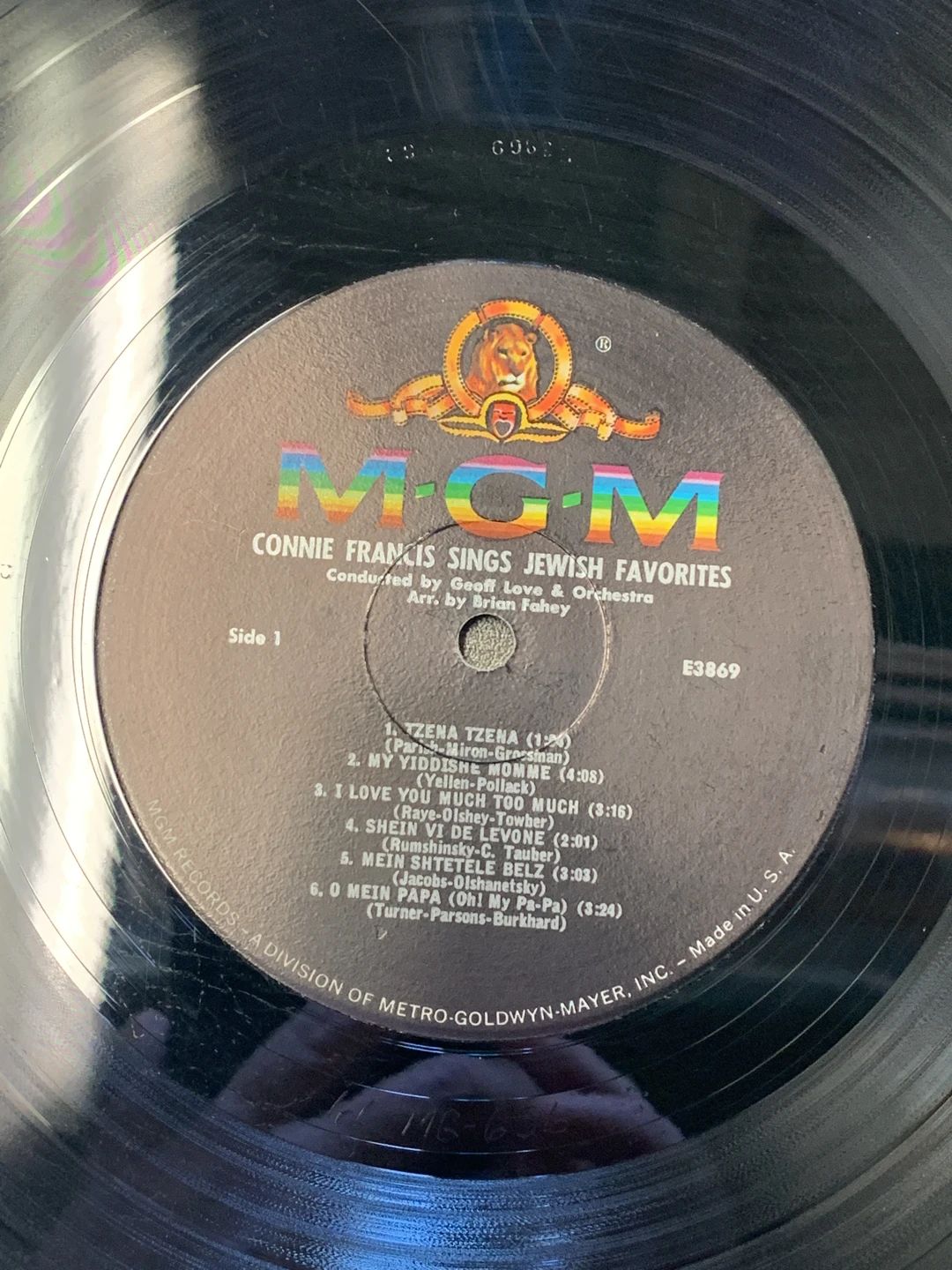 Connie Francis – More Italian Favorites / Sings Jewish Favorites (1960, MGM Records)