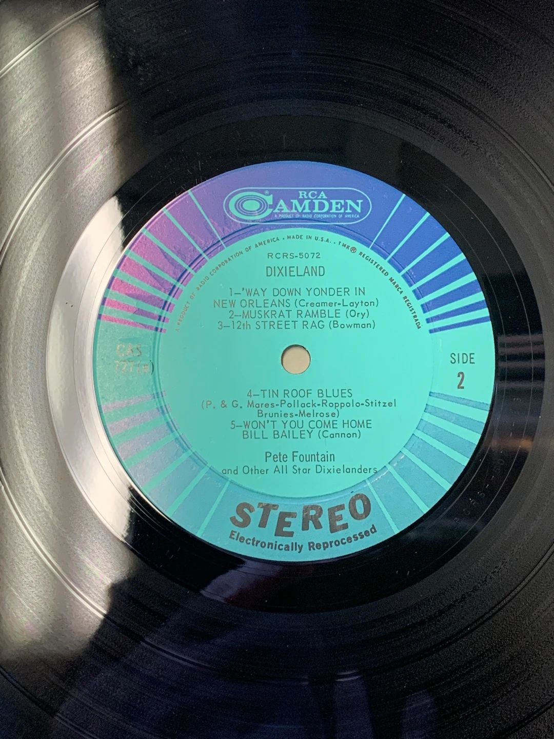 Pete Fountain – Dixieland (Live Performance In New Orleans) (1962, RCA Camden)