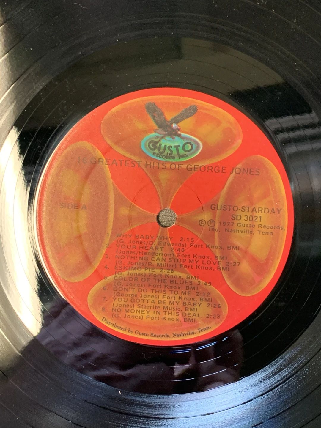 George Jones (2) – 16 Greatest Hits (1967, Musicor Records)