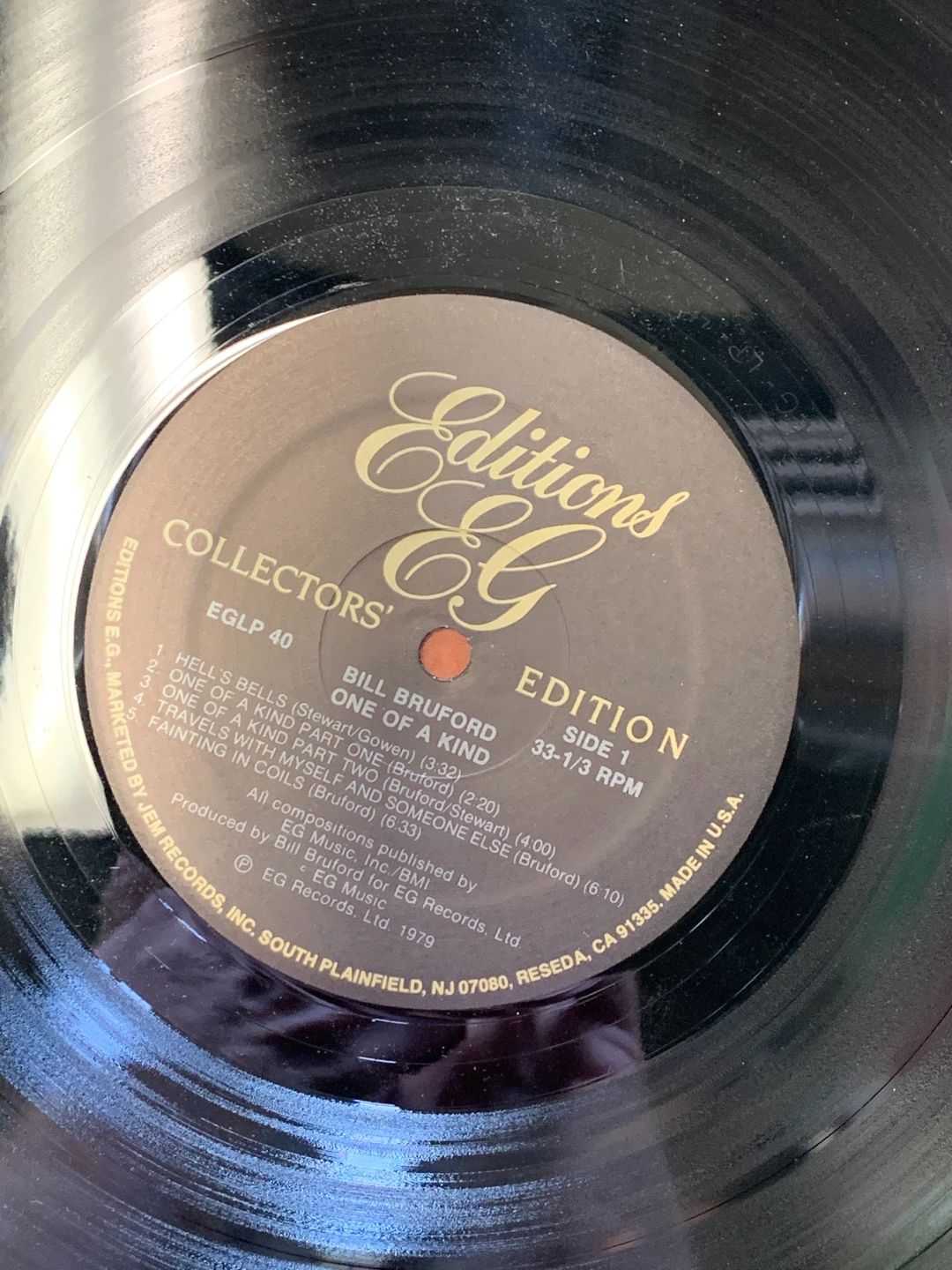 Bruford – One Of A Kind (1979, EG)