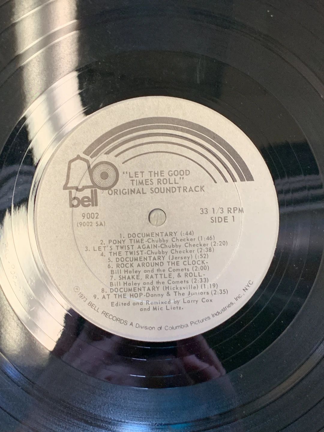 Various – Let The Good Times Roll - Original Sound Track Recording (1973, Bell Records)