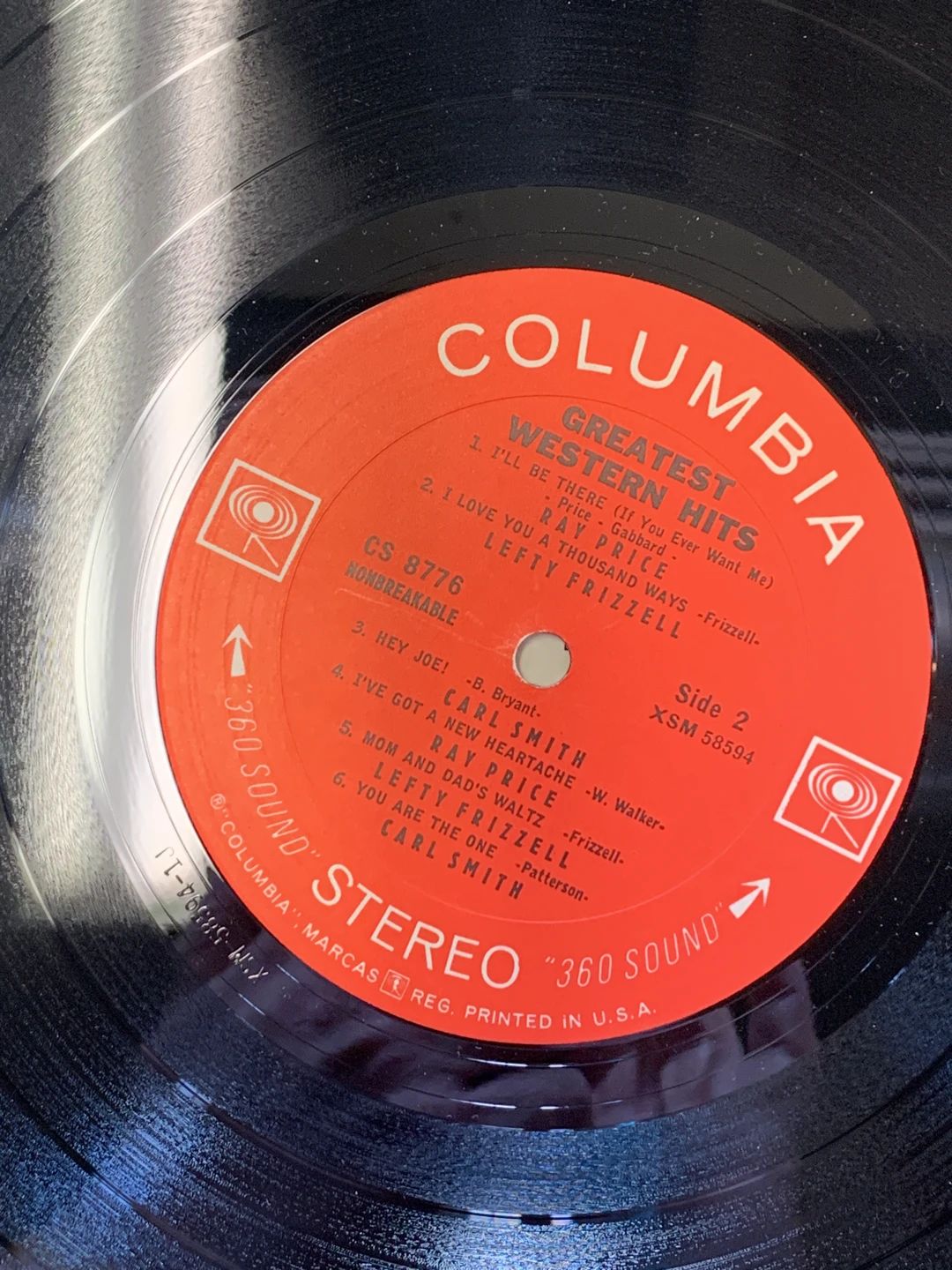 Various – Greatest Western Hits No. 2 (1960, Columbia)