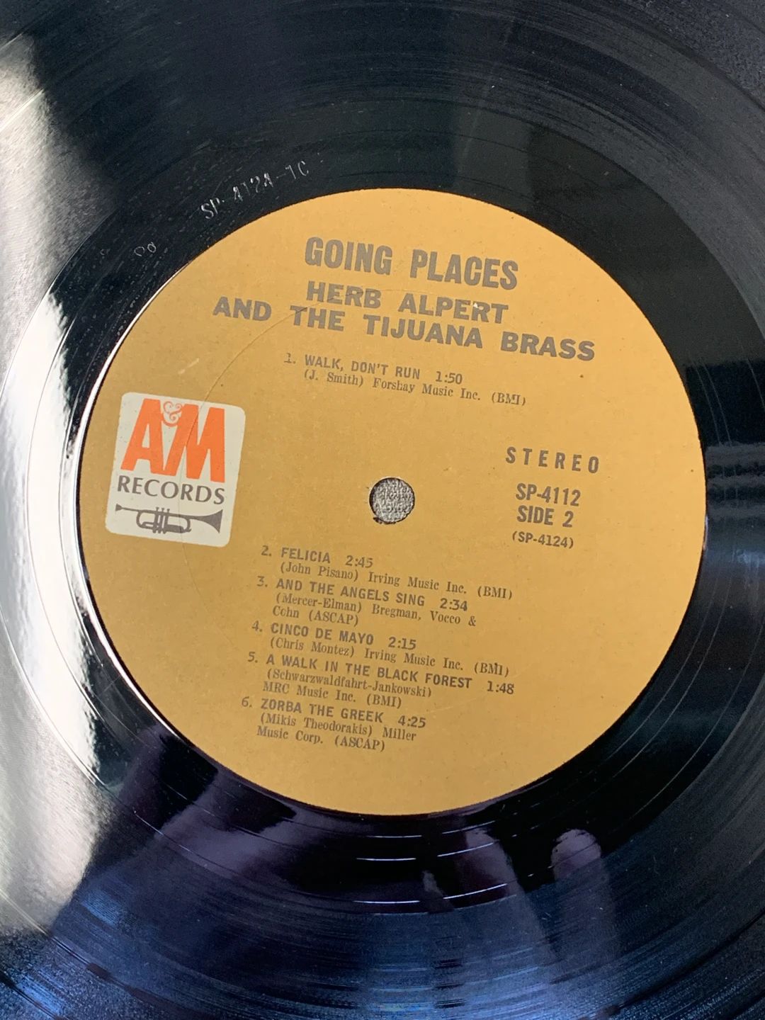 Herb Alpert & The Tijuana Brass – !!Going Places!! (1965, A&M Records)