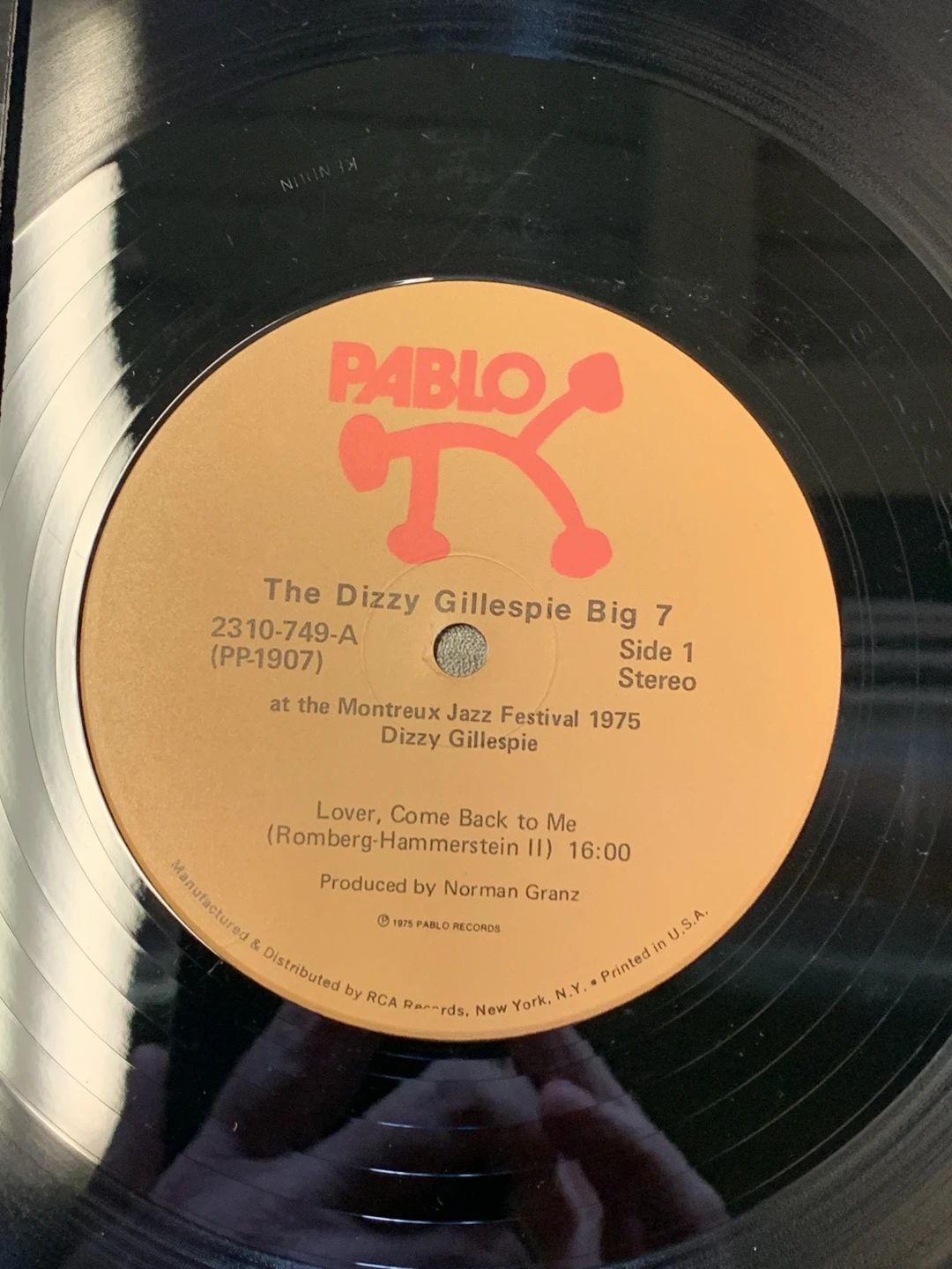 Dizzy Gillespie – The Dizzy Gillespie Big 7 At The Montreux Jazz Festival 1975 (Pablo Records)