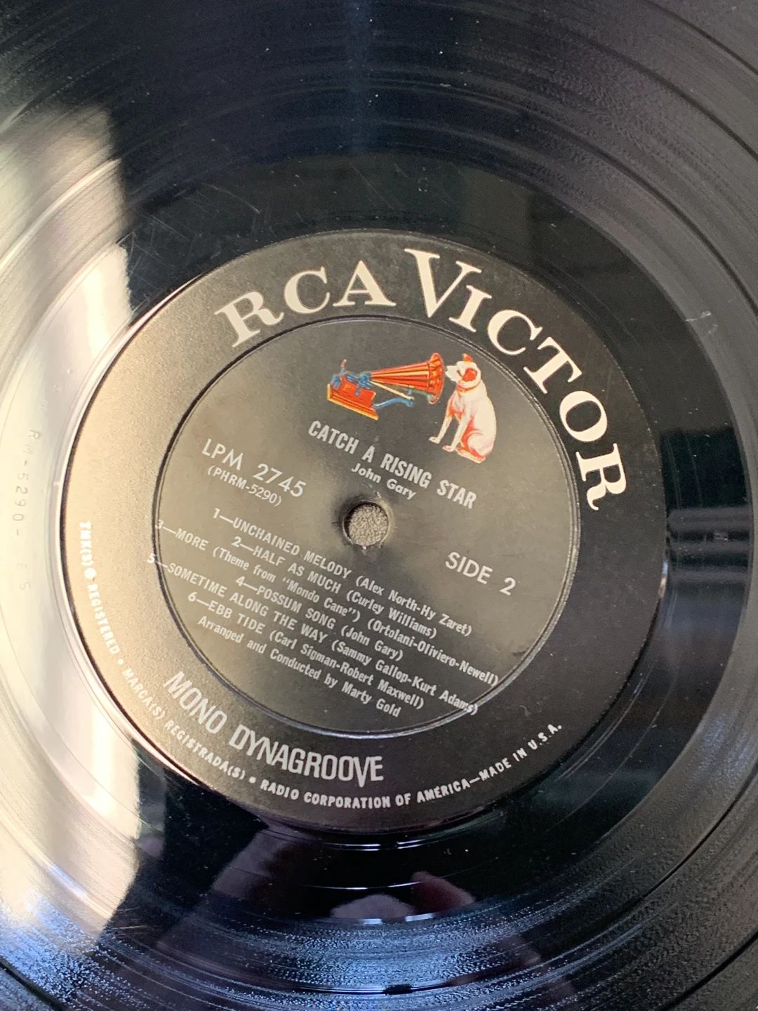 John Gary – Catch A Rising Star (1963, RCA Victor)