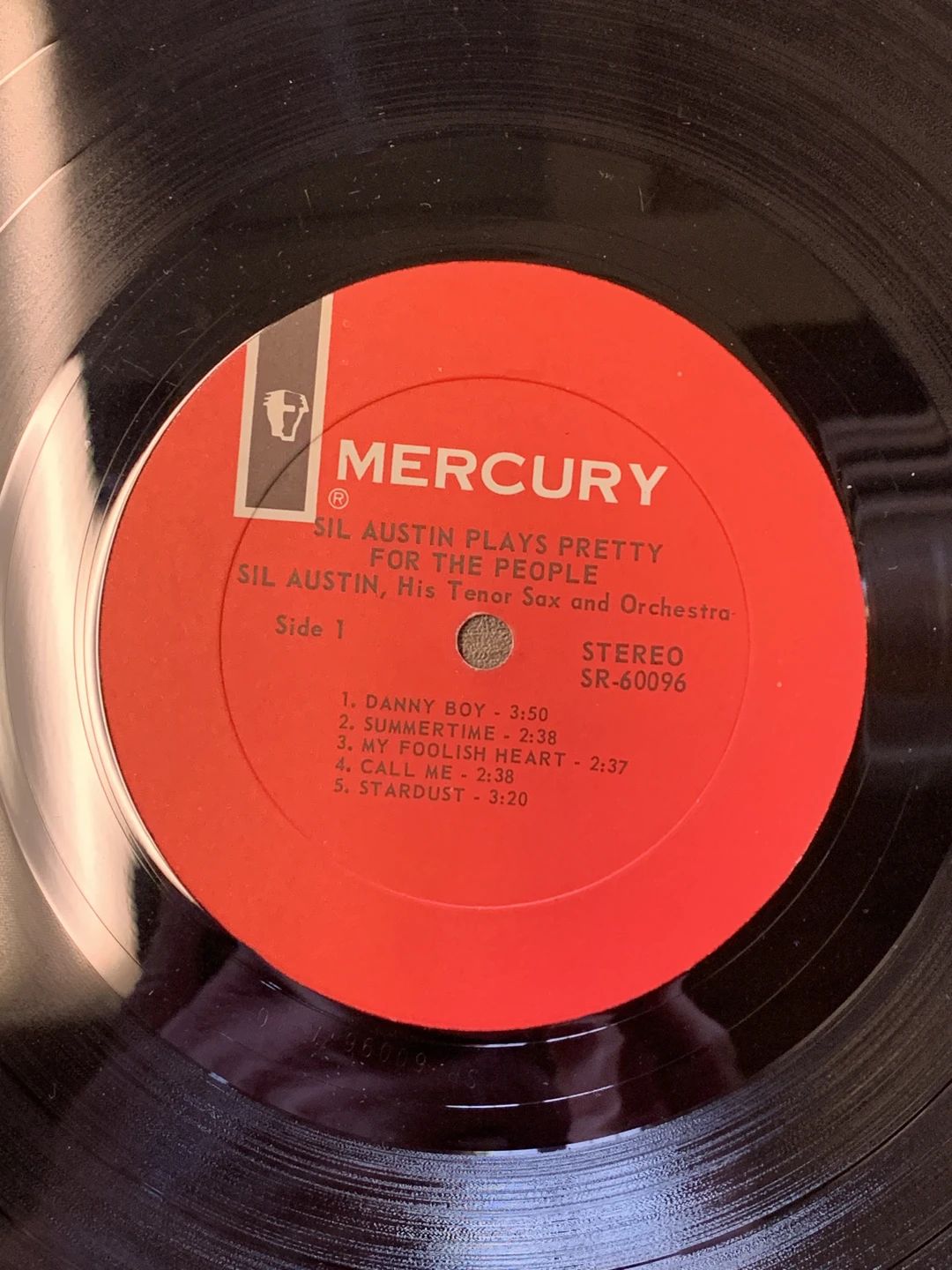 Sil Austin – Sil Austin Plays Pretty For The People (1963, Mercury)