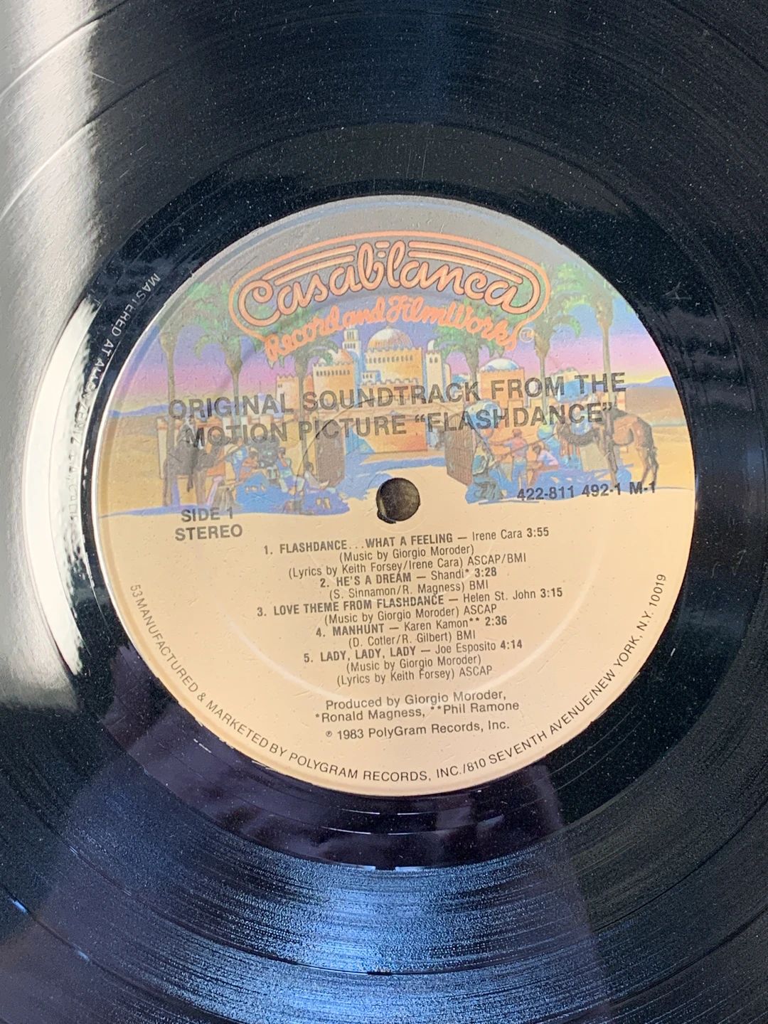 Various – Flashdance (Original Soundtrack From The Motion Picture) (1983, Casablanca)